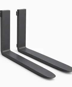 Gabelzinke ISO 2A – 2500 kg Tragfähigkeit – Profil 100×45 mm