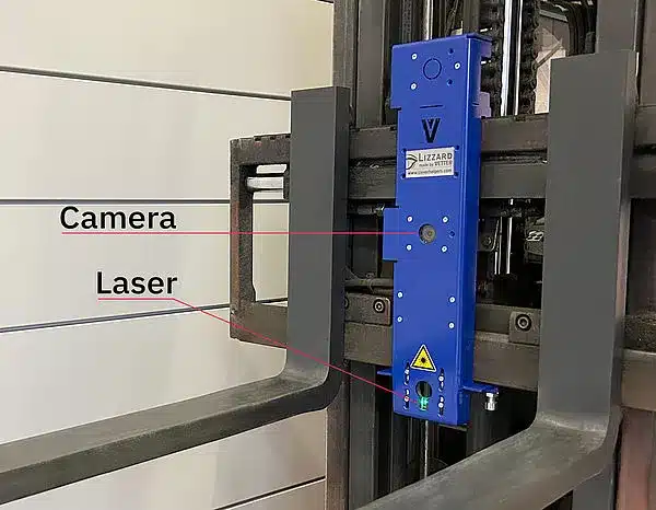Produktbild - Laser- und Kamerasystem für Gabelstapler