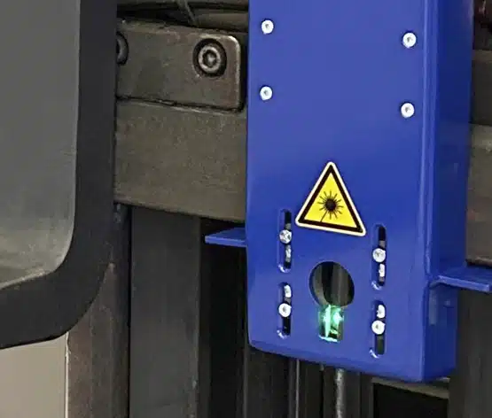 Bild 2 - Kreuzlaser für Gabelstapler